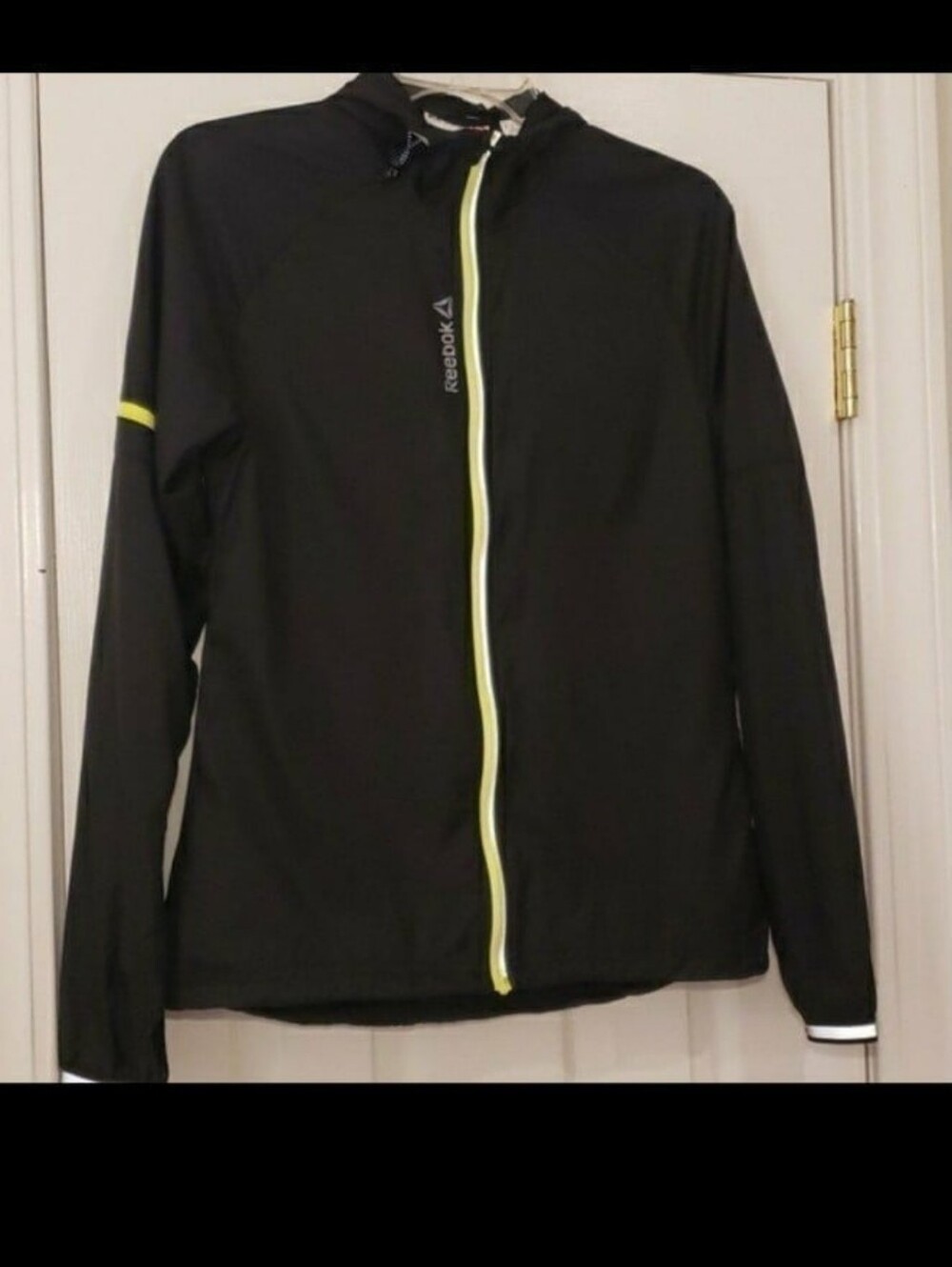 Black Windbreaker By Reebok